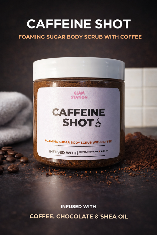 Coffee Foaming Scrub โ๏ธ& Mega Lemon Tart๐