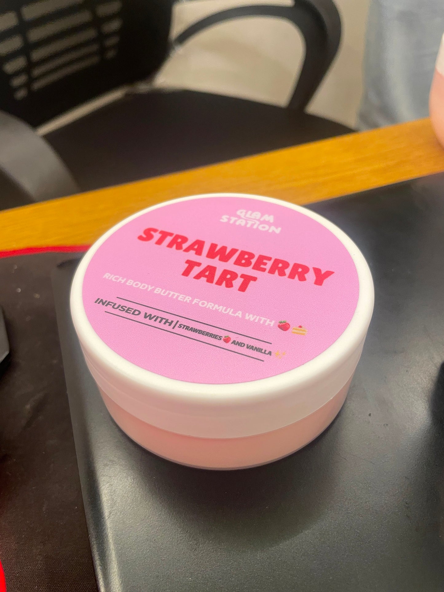Huge Strawberry Tart 🍓