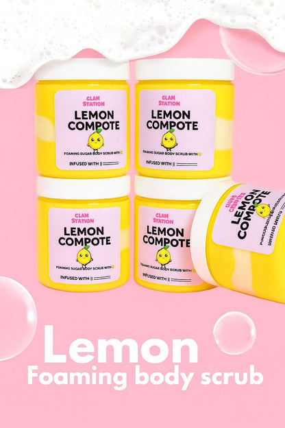 مقشر رغوي بالليمون 🍋